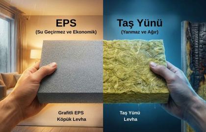 Mantolamada Büyük Derbi: Strafor (EPS) mu, Taşyünü mü? Hangisini Seçmelisiniz?