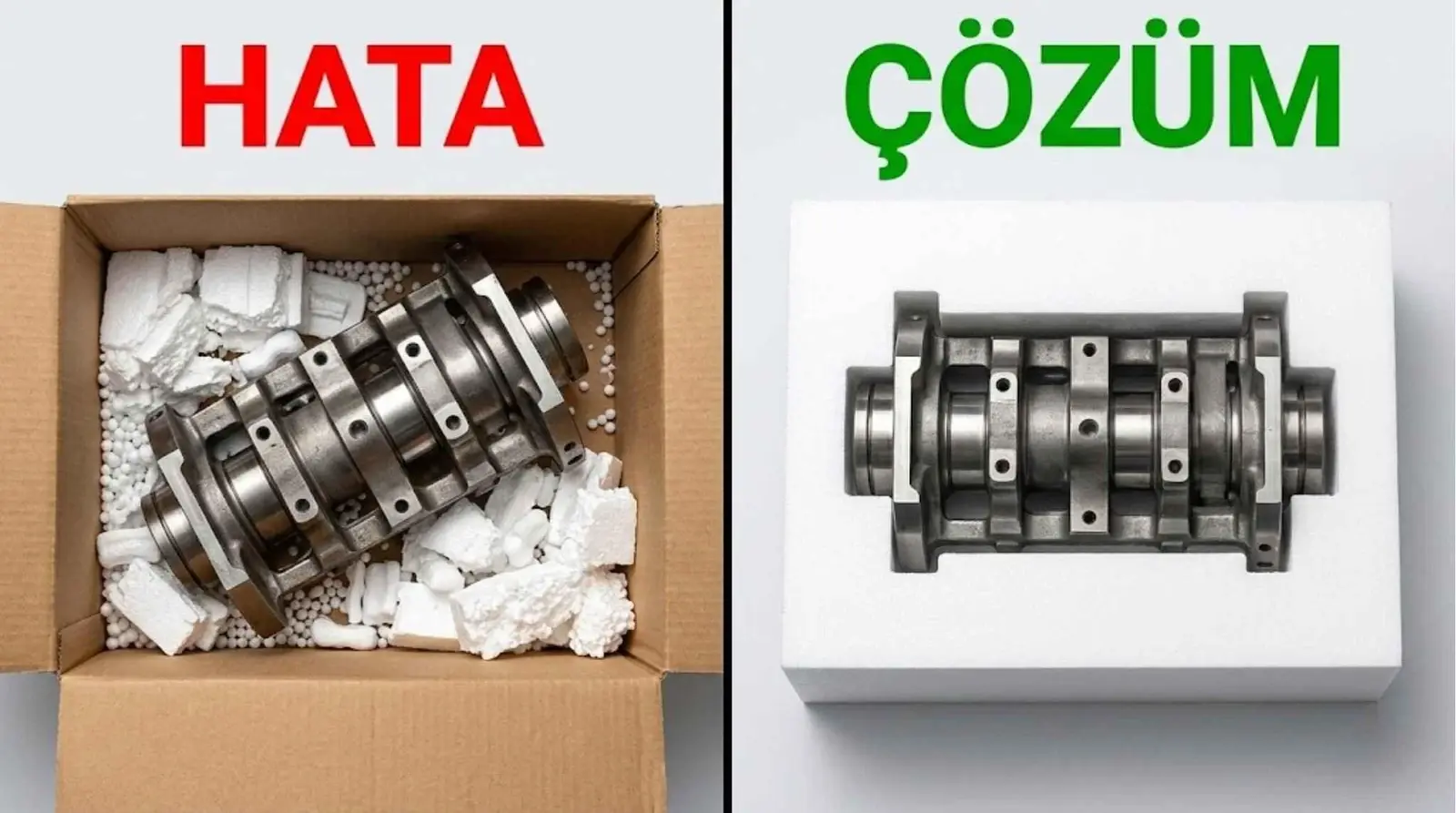 Strafor ambalajda sık yapılan hatalar
