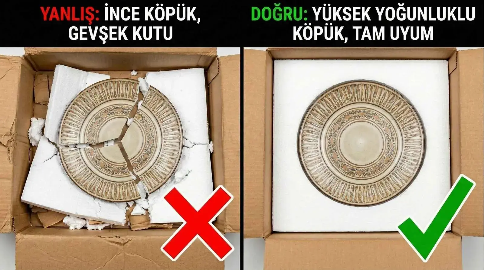 Strafor dansite (yoğunluk) seçim rehberi