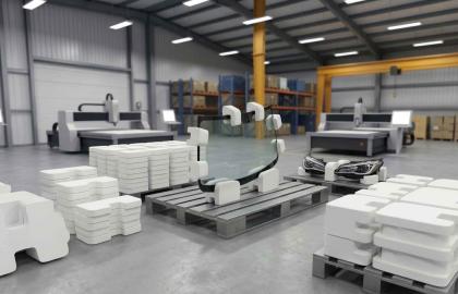 Otomotiv Yan Sanayi ve Oto Camı İhracatında 2D CNC Strafor Seperatörler