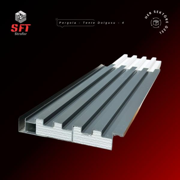 Hareketli Çatı Sistemleri İçin Özel Kesim Strafor Dolgu - Kademeli (Dişli) Kesim