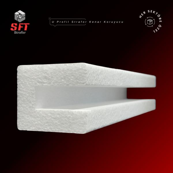 U Profil Strafor Kenar Koruyucu